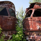 Illustration for article titled Behold the Rusting Beauty of Abandoned Train Graveyards